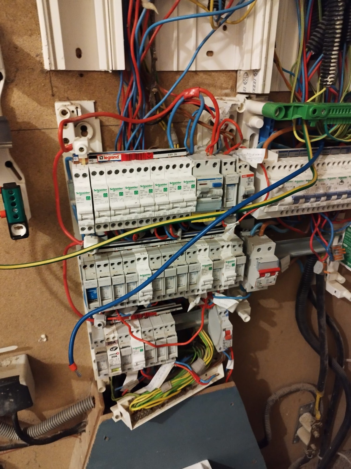 Image d'un tableau électrique